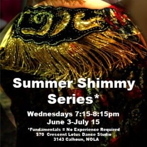 Summer Shimmy Series - Belly Dance Fundamentals