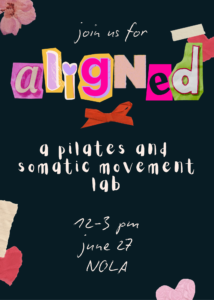 Aligned: Pilates & Somatic Movement Lab